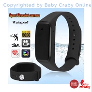 [ Stok Sedia Ada ]Spy Wrist Watch 1080P IR Night Vision Hidden Video Camera Waterproof