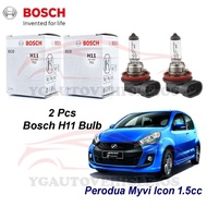 Perodua Myvi Icon 1.5cc Headlamp Light Bulb Bosch H11 12V 55W 2Pcs ygautovehicle.os