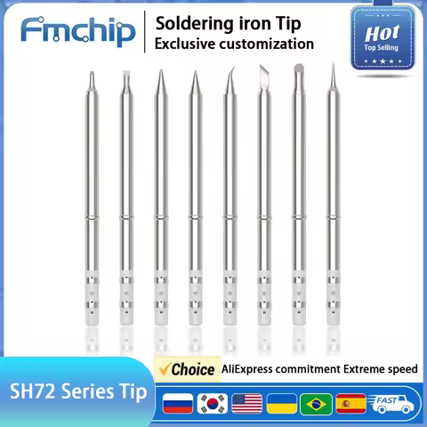 SH Tips for T85 T65 HS-01 GD300 SH72 Soldering iron Compatible with FM65 T65 Not Applicable T12 Digi