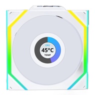 CASE FAN (พัดลมเคส) LIAN LI UNI FAN SL WIRELESS LCD 120 SINGLE PACK