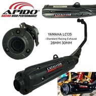 exhaust apido LC135 4s / 5s v1 to v7 28MM / 30MM cutting standard apido exhaust standard racing cove