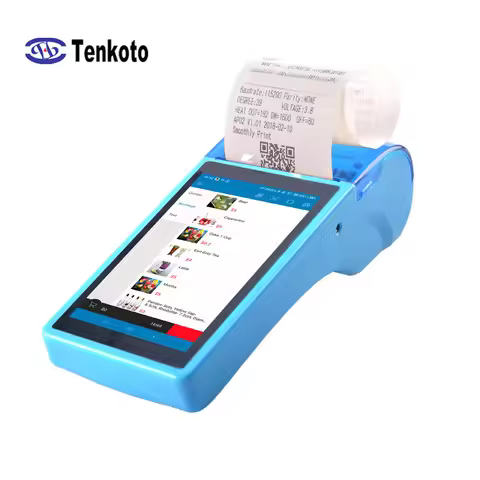 Mobile POS Terminal Android PDA Point Of Sales Machine with Printer WIFI Camera Barcode Scanner 3G P