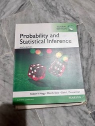 Probability and Statistical Inference 9/e Robert V. Hogg 機率與統計