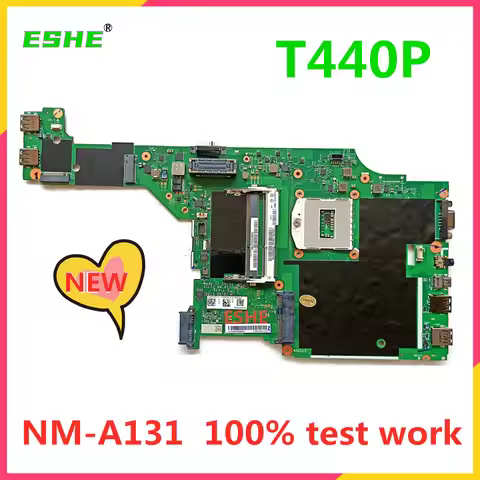 For Lenovo ThinkPad T440P Notebook Motherboard FRU 00HM979 00HM977 00HM971 DDR3 VILT2 NM-A131 Mainbo