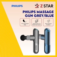 Philips Mini Sport Massage Gun (Grey/Blue)