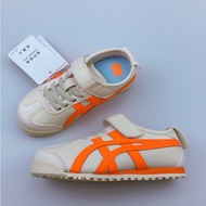 Children Shoes Classic Leather Fabric onitsuka Tiger MEXICO66 Soft-Soled Velcro Lightweight Parent-Child Children's Shoes Sports Shoes Unisex