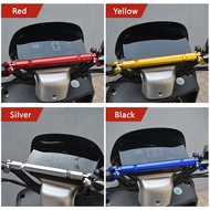 Motorcycle Handlebar Handle Grip Adjustable Balance Beam Bracket Regulator Auxiliary Steering Wheel 