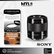(READY STOCK) - Sony E 50mm f/1.8 OSS Black Lens - SEL50F18 For Sony A6400 | A6500 / A6600 | ZV-E10 
