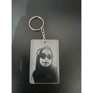 Custom photo keychain acrylic photo keychain engraved photo keychain