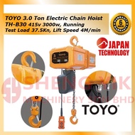 Shengyik Toyo Electric Chain Hoist 3ton TH-B30