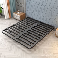 Trendy Minimalist Floating Bed1.5Rice1.8Mi Yi Style Light Luxury No Headboard Bed Frame Double Iron 