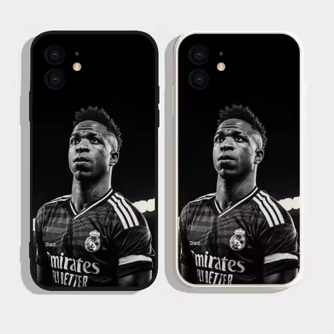 Epc J-Juniors V-Vinicius Phone Case Silicone Soft For IPhone 16 15 14 13 12 11 Plus Pro Max Plus