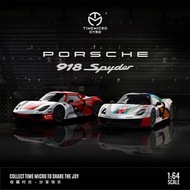 Time Micro TM 1:64合金模型 Porsche 918 Spyder