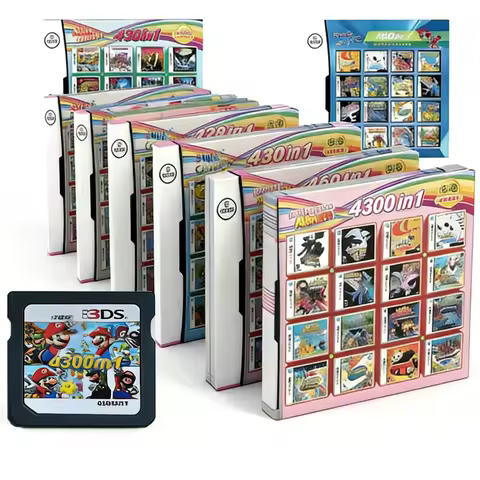 4300 in 1 Compilation Pokemon Game Cards DS NDS 3DS 3DS NDSL Game Cartridge Card Video Game Handheld