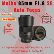 Ống kính Meike 85mm F1.8 SE Auto Focus cho Full-Frame có ngàm Sony E/FE Canon EF Nikon F Nikon Z Fuj