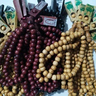 33 Grain Wood Prayer Beads | Tasbih kayu 33butir