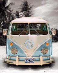【英國進口汽車海報】VW 露營車 VW CAMPER (Beach) #MP1192 (Mini Poster)