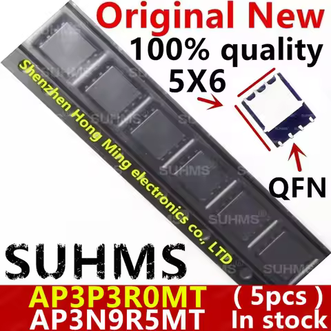 (5piece)100% New AP3P3R0MT AP3P3R0 3P3R0 3P3RO AP3N9R5MT AP3N9R5 3N9R5 QFN-8