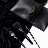 Luxury Black Portable Makeup Brush Set, Soft Bristle Powder Brush, Blush, Detail Eyeshadow Brush, Wi
