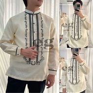 EG TRENDS APPAREL | BARONG TAGALOG | EMBROIDERED DESIGN | MINIMAL DESIGN |