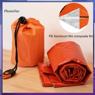 PhoneUse Waterproof Survival Blanket Backpacking Sleeping Bag Emergency Waterproof Sleeping Bag Ther