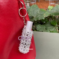 GANTUNGAN MYNIKU Lip Case - Lip Charm Holder Lipstick Hanging/ Beads Case Lipstick Pouch/