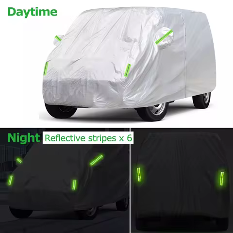 5.2m Full Car Cover Waterproof Outdoor Cover Van Full Protect For VW Transporter T3 T4 T5 T6 Rainpro