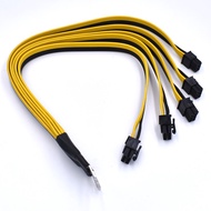 5*6Pin Connector Sever Power Supply Cable PCIe Express For Antminer S9 S9i Z9 Bitmain Miner Machine 