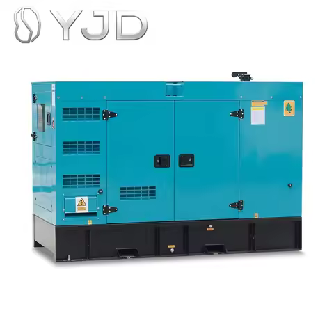 Propane Generator Silent Power Genset Diesel India Engine 1103A-33TG2 50HZ 30KVA Home Standby Use