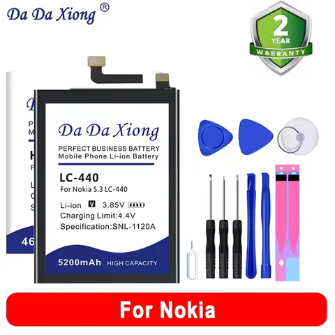 HE347 BL-29CI WT330 LC-440 BV-5XW WT130 HE362 Battery For Nokia 2.2 3.1 4.2 5.3 6.2 7 7.2 8.1 X7 C10