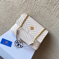 Bag Lx2107 Tas Selempang Wanita Nded Tb T*Ry Burch Kira Chevron Glazed Convertie Shoulder Bag Free B