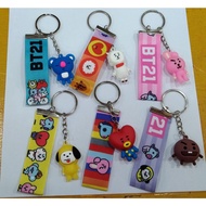 GANTUNGAN BTS Keychain Cute BTS Doll Bag Keychain