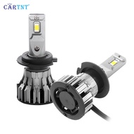 CarTnT 1คู่ Super Bright 6500K H11 Led รถ H11 H7 H8 H9 22000LM 110W 9006/HB4 9005/HB3 H4 H11 H1 H13