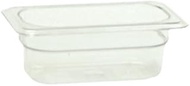 A-to-Z Supply PLPA8192 Food Pan, 1/9 Size, 2-1/2" deep, Shatter and Scratch Resistant, Dishwasher Sa