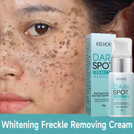 EELHOE Eelhoe Dark Spot Remover Cream Moisturizing Brighten Improving Uneven Skin Tone Whitening Anti Freckle Cream Melasma Acne Age Spot Melanin Pigment Corrector Liquid Expelling Toxins From Pores Softens Facial Skin Care