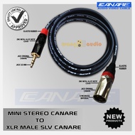 HP JAPAN STANDARD - audio cable sound cable/ besthp Mini Stereo 3.5 mm CN to XLR Male CN SLV - WANG