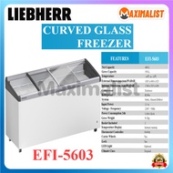 LIEBHERR EFI-5603 Curve Glass Freezer/Freezer Kaca Cembung/Freezer Box