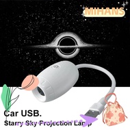 MIH LED Starry Sky Lamp, Adjustable Focus Large Range Projection Galaxy Projector,  5V1A Atmosphere 