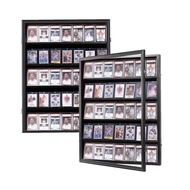 Layered Sports Card Display Frame Baseball Card Display Box Trading Card Collection Wall Display Rac