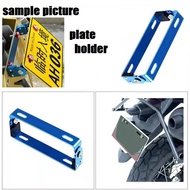 euro motor underbone Motorcycle Plate Holder - Good Quality Motorcycle Parts Adjustable