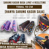Sarung kasur busa Lipat No 1 2  3  4 Single tebal 10 cm/ Cover Kasur Busa Inoac / Seprei resleting
