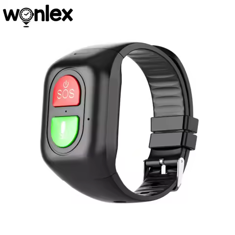 Wonlex S8 Elderly GPS Tracker 4G Adults Watch SOS Anti-Wandering Tracker Sports Heart Rate Blood Mon