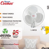Cosmos 16-WFCR Wall Fan + Remote 16 Inch / 40 cm