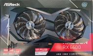 VGA (การ์ดจอ) ASROCK AMD RADEON RX 6600 CHALLENGER D  8GB GDDR6 มือสอง