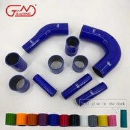 Fit 2008-2011 Lancer EVO10 EVO X CZ4A 4B11T 2.0L Turbo Intercooler Silicone Hose Kit