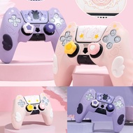 Cute Star Wings Silicone Skin Cover Gamepad Sticker Soft Case For Sony Dualsense 5 PS5 Controller Th