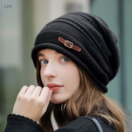 Women's Winter Beanie Hat Knitted Hat Winter Cap Warm Beanie Hat Outdoor Ski Sports Knitted Hat Wome