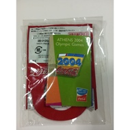 Olympic Games Athens 2004 Pin Badge Coca-Cola Collaboration Small Souvenir Brooch From Japan