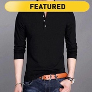 men shirt polo shirt baju t shirt lelaki Baju Kemeja Lelaki Trend Musim Bunga Lelaki Sweater Baju Pakaian Lelaki 2021 Pasang Baru Lelaki Pakaian T-shirt Lengan Panjang