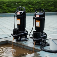 Haitun 3HP submersible water pump 2.2kW 65m3/h 100mm outlet, copper-wound, aquarium-ready